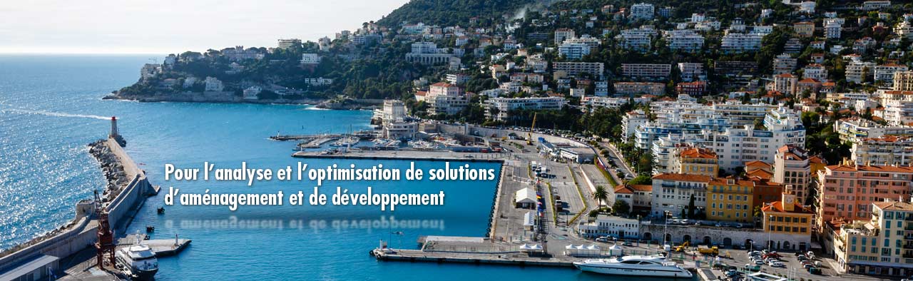 Pour l’analyse et l’optimisation de solutions d’aménagement et de développement