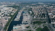 Photo 1 : Etude assistance à la programmation d’infrastructures liées à la navigation de loisirs et de tourisme sur le canal de l’Ourcq – site du  port de Pantin (93)