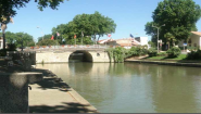 Photo 2 : Etudes préalables projet de port fluvial en liaison avec le Canal du Midi sur la zone des Vernets et aménagement d’un parc paysager - Villeneuve les Béziers (34)