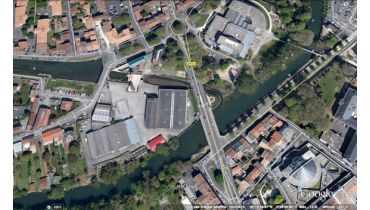 Photo : Etude de formalisation du concept de tête de ligne, sur le site de Boinot / cale du port (Niort - 79)